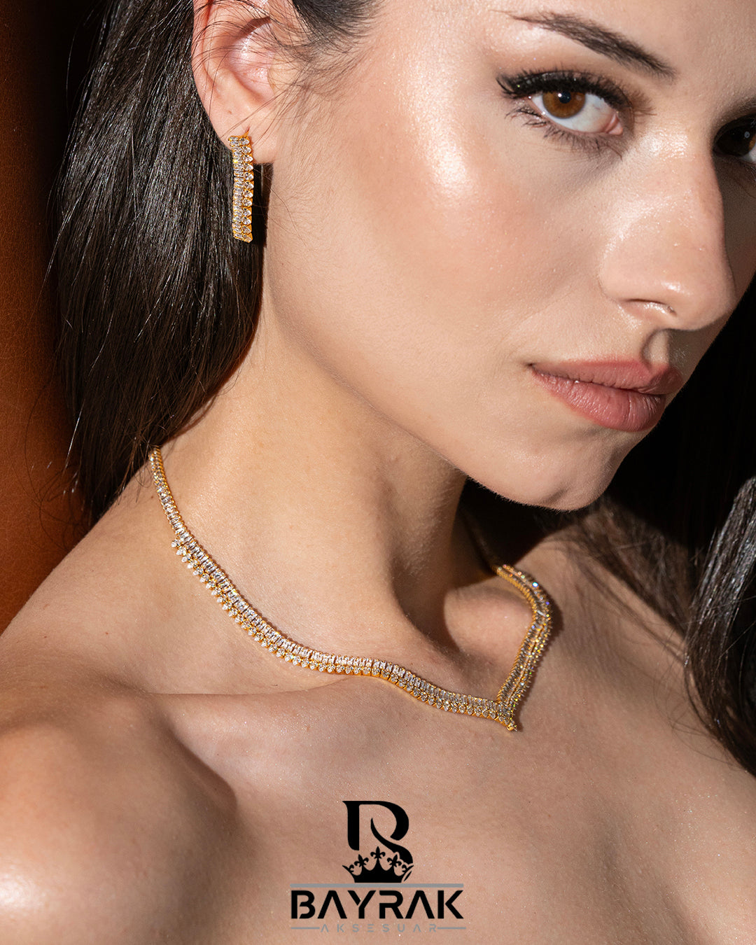 LB 2508 Crystal-Style Fashion Jewelry Set product photo 3
