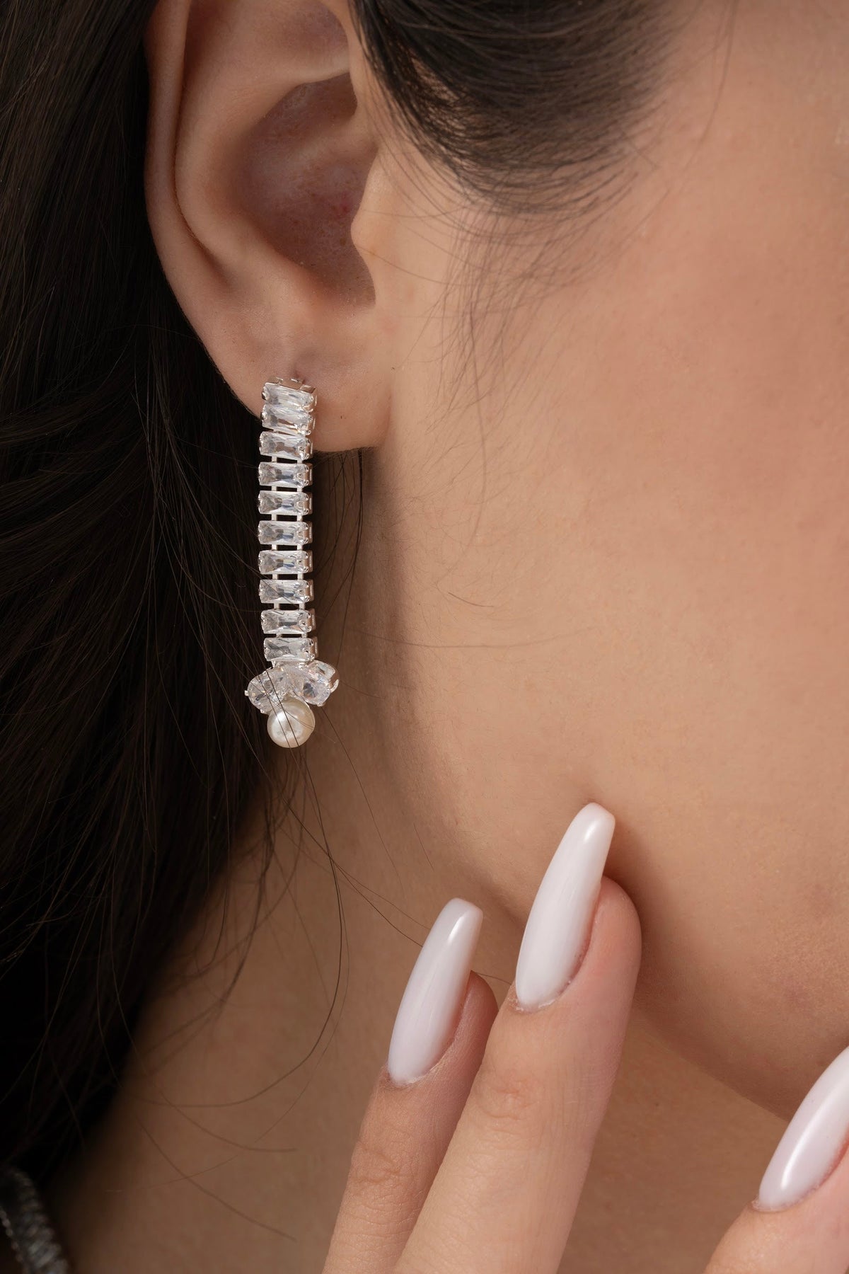 MİREL 7120 Zirkon Taşlı Gelin Seti Fashion Jewelry Set product photo 3