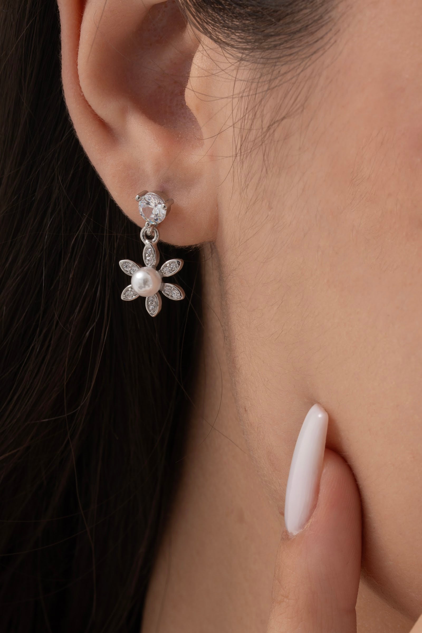MİREL 7154 Zirkon Taşlı Gelin Seti Fashion Jewelry Set product photo 4