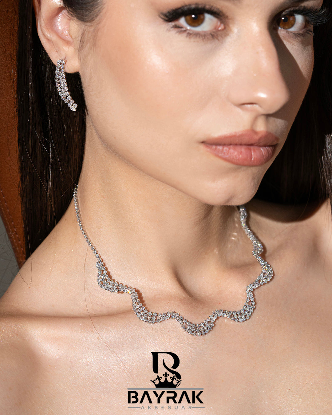 LB 2510 Crystal-Style Fashion Jewelry Set product photo 1