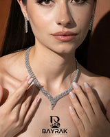 LB 2501 Crystal-Style Fashion Jewelry Set product photo 1
