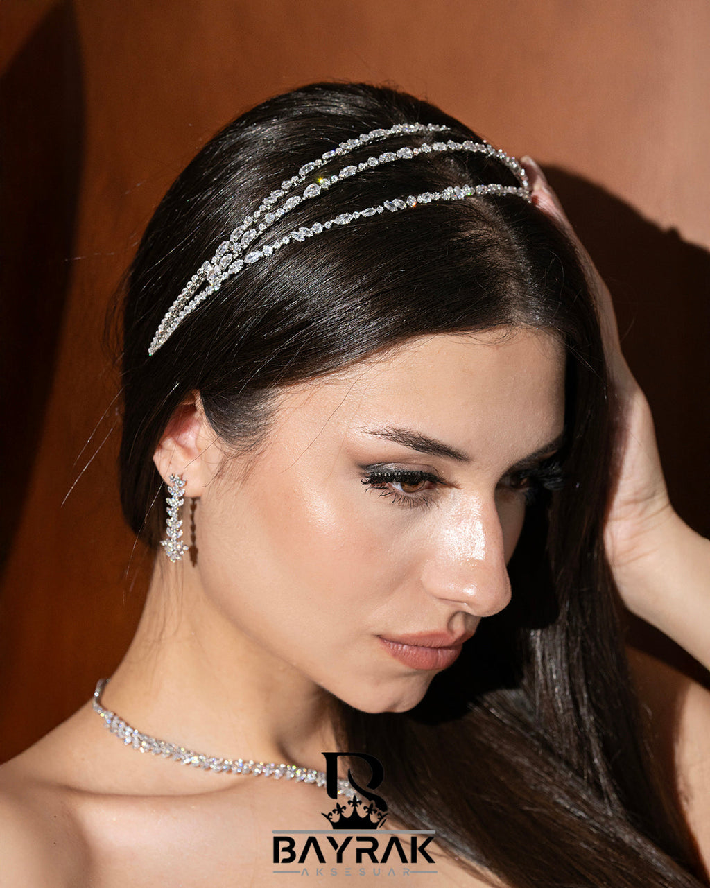 Elaris 560 Crystal-Style Bridal Headpiece product photo 1