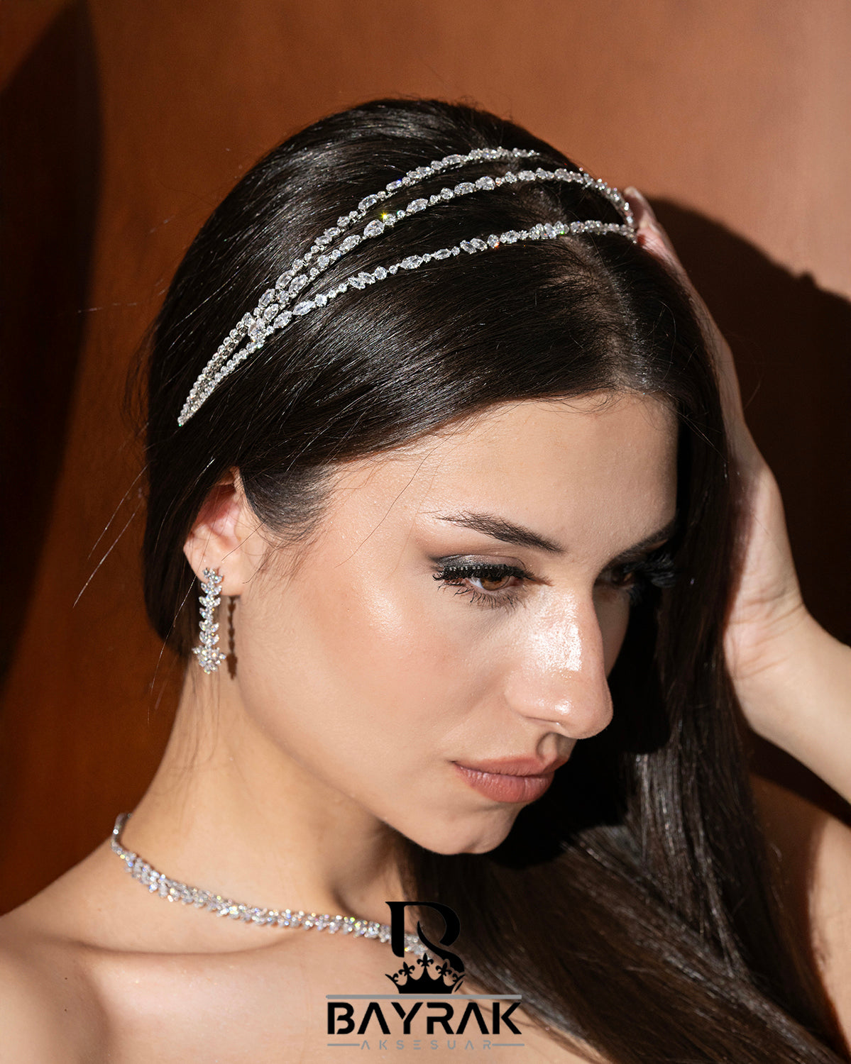 Elaris 560 Crystal-Style Bridal Headpiece product photo 1