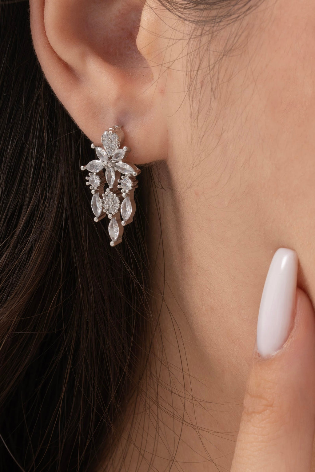 MİREL 7171 Zirkon Taşlı Gelin Seti Fashion Jewelry Set product photo 3