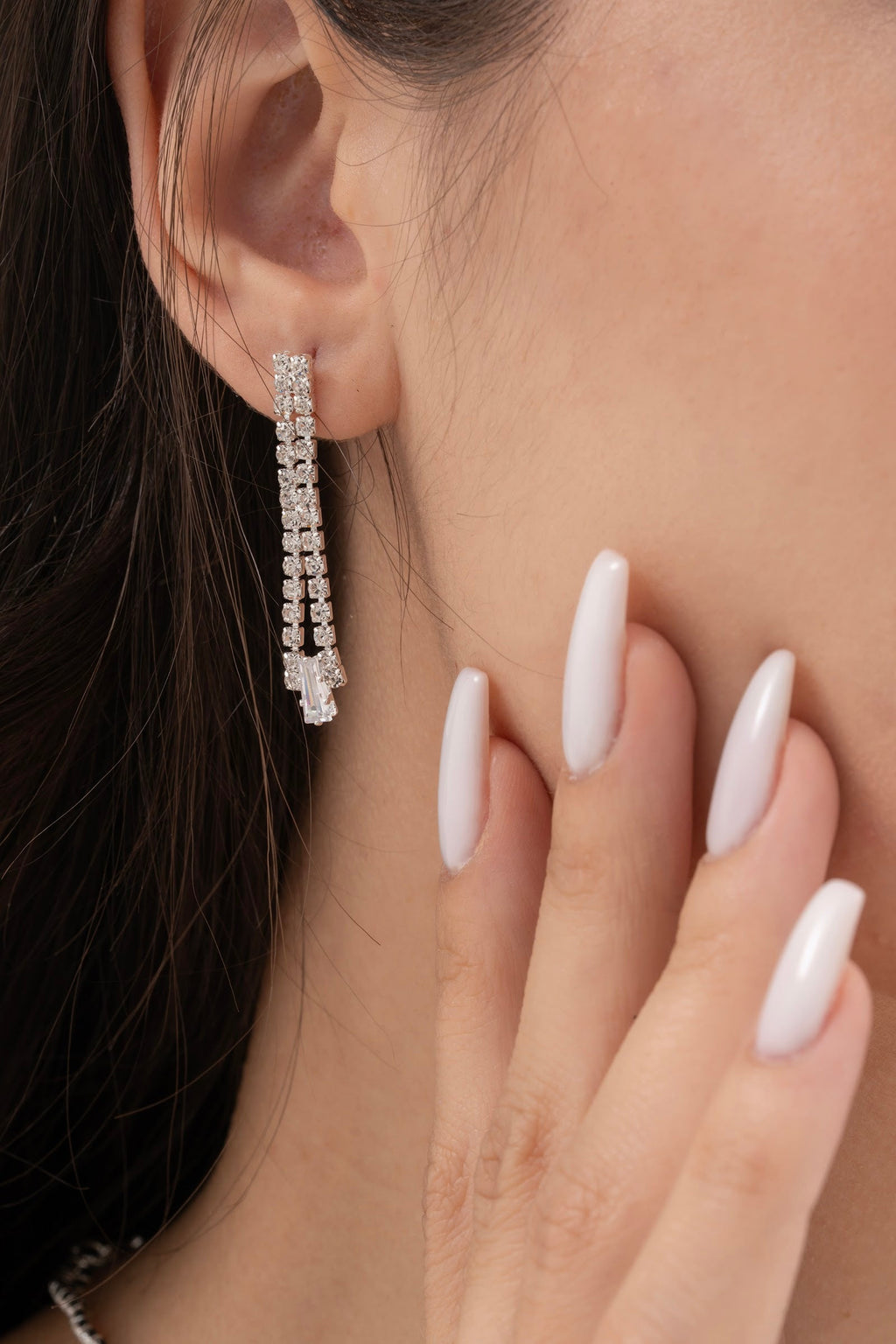 MİREL 7110 Zirkon Taşlı Gelin Seti Fashion Jewelry Set product photo 3