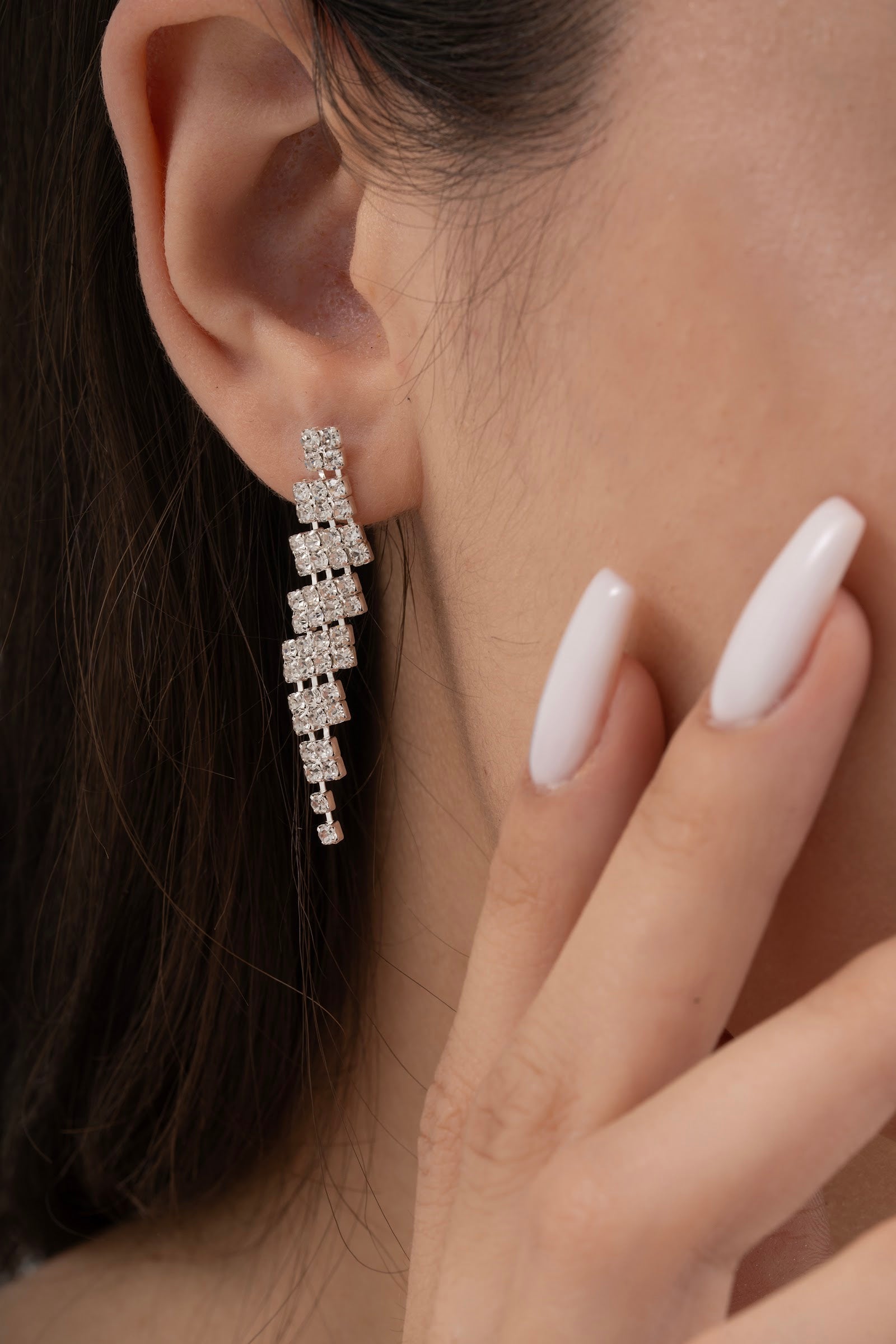 MİREL 7033 Zirkon Taşlı Gelin Seti Fashion Jewelry Set product photo 3