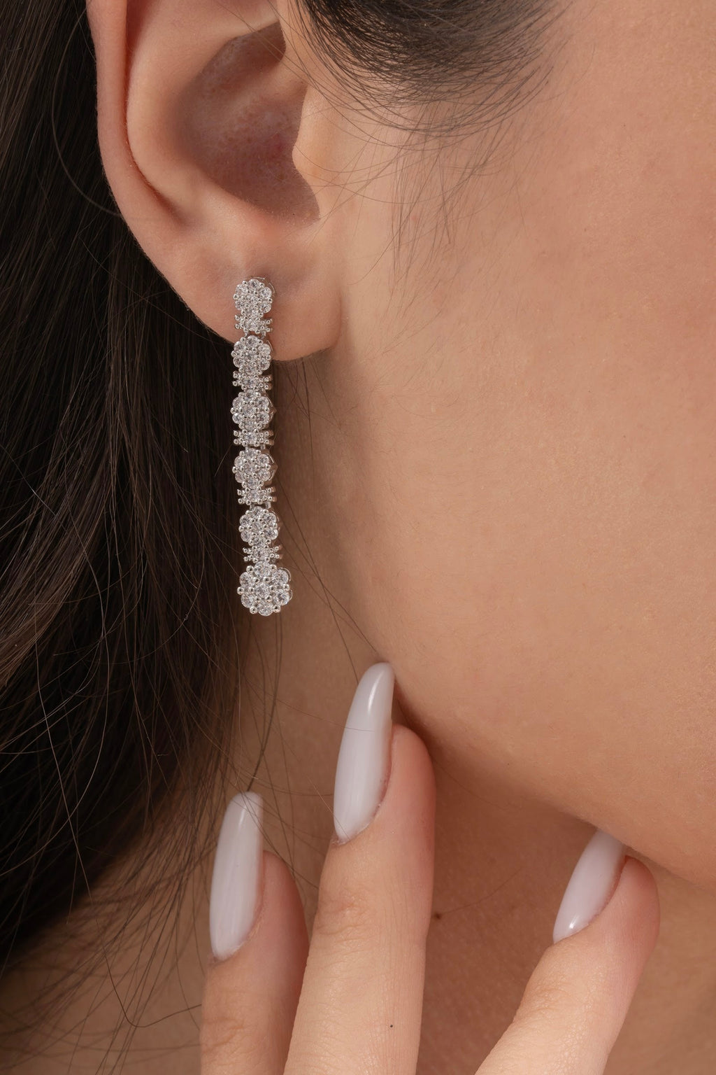 MİREL 7172 Zirkon Taşlı Gelin Seti Fashion Jewelry Set product photo 2