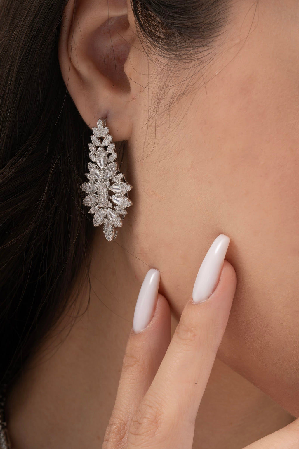 MİREL 7115 Zirkon Taşlı Gelin Seti Fashion Jewelry Set product photo 3