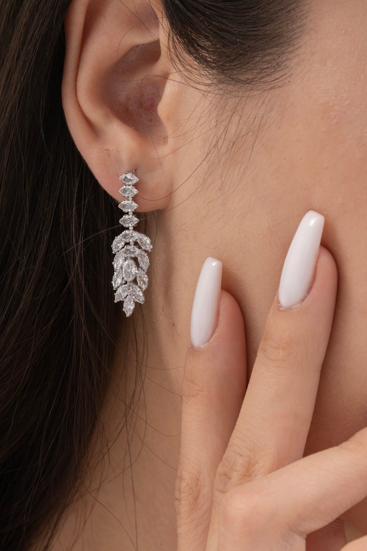 MİREL 7070 Zirkon Taşlı Gelin Seti Fashion Jewelry Set product photo 3