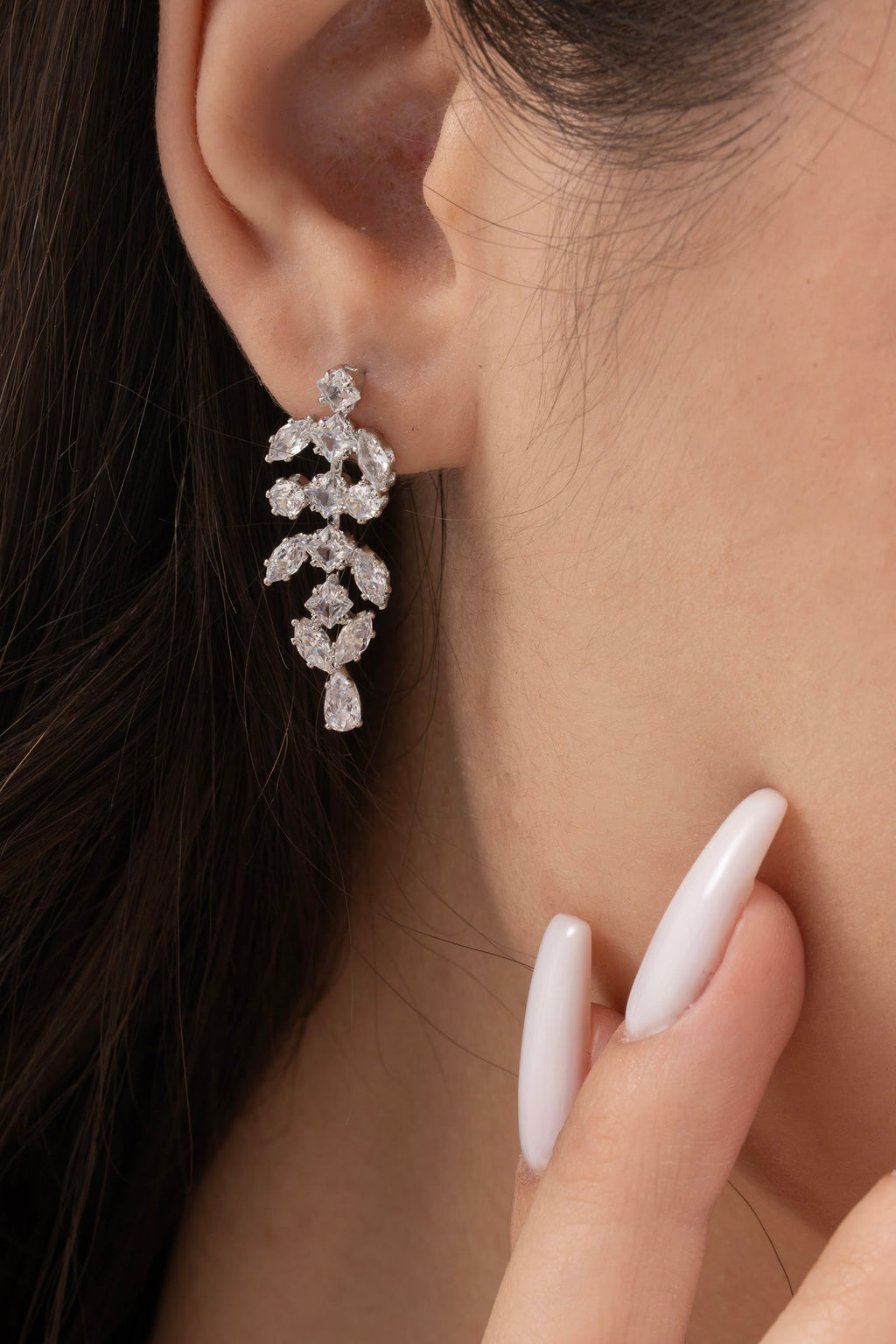 MİREL 7123 Zirkon Taşlı Gelin Seti Fashion Jewelry Set product photo 3