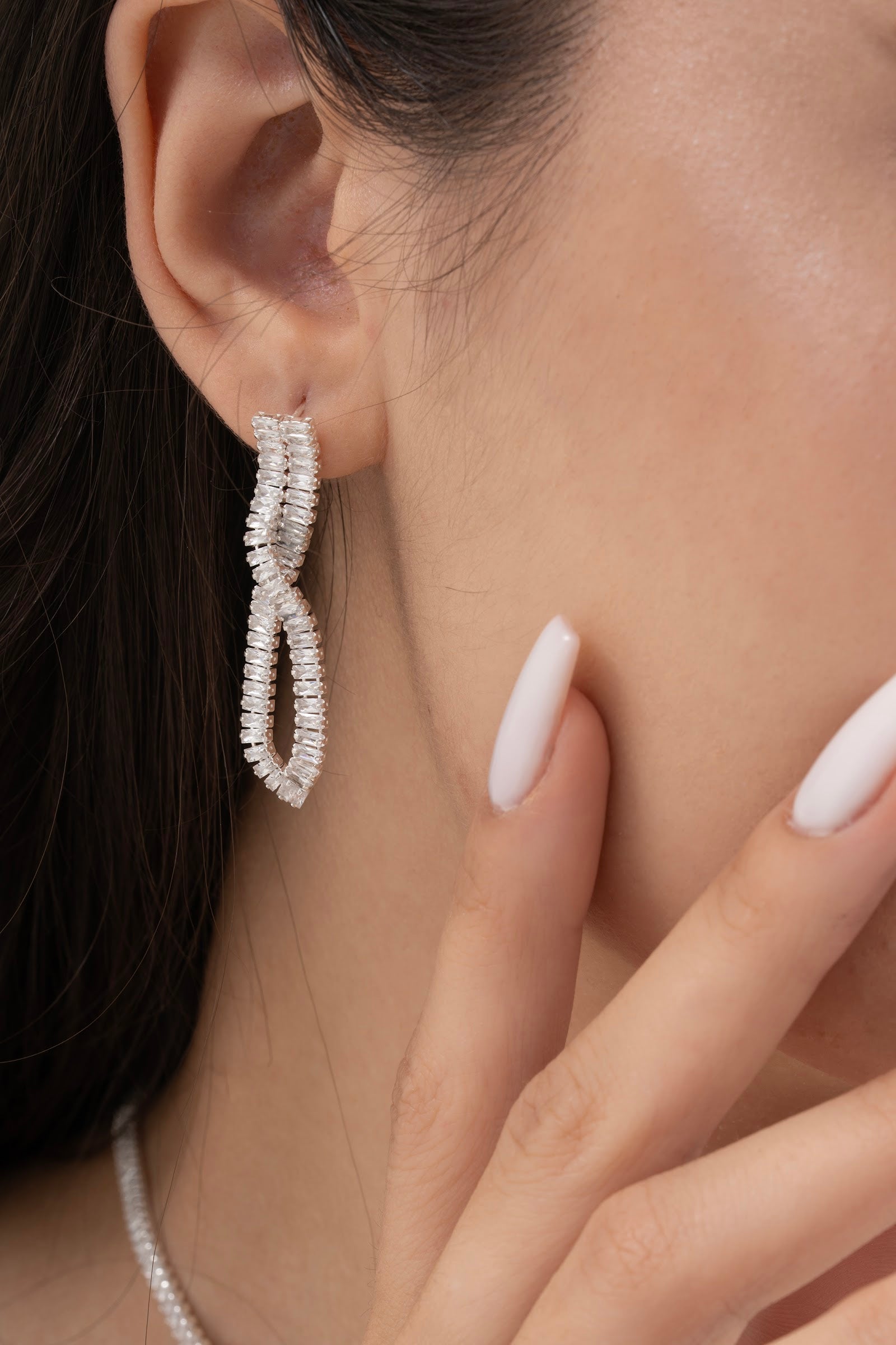 MİREL 7013 Zirkon Taşlı Gelin Seti Fashion Jewelry Set product photo 3