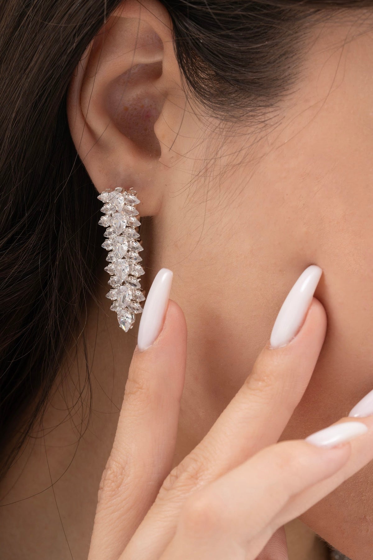 MİREL 7112 Zirkon Taşlı Gelin Seti Fashion Jewelry Set product photo 4