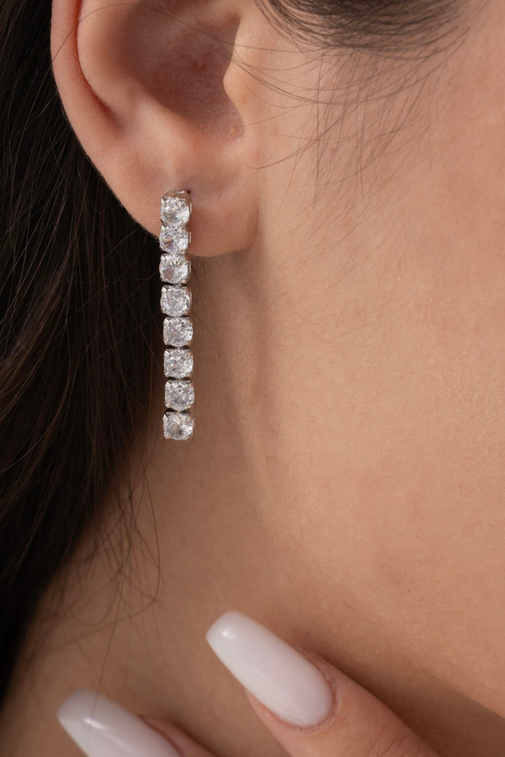 MİREL 7146 Zirkon Taşlı Gelin Seti Fashion Jewelry Set product photo 3