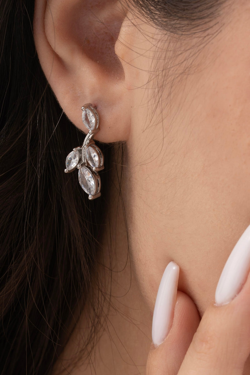 MİREL 7125 Zirkon Taşlı Gelin Seti Fashion Jewelry Set product photo 3