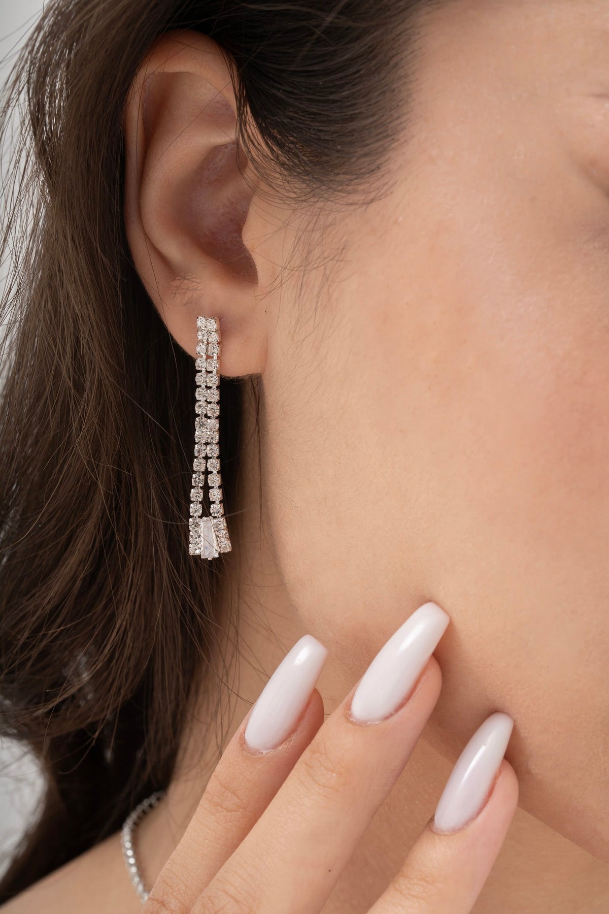 MİREL 7032 Zirkon Taşlı Gelin Seti Fashion Jewelry Set product photo 3