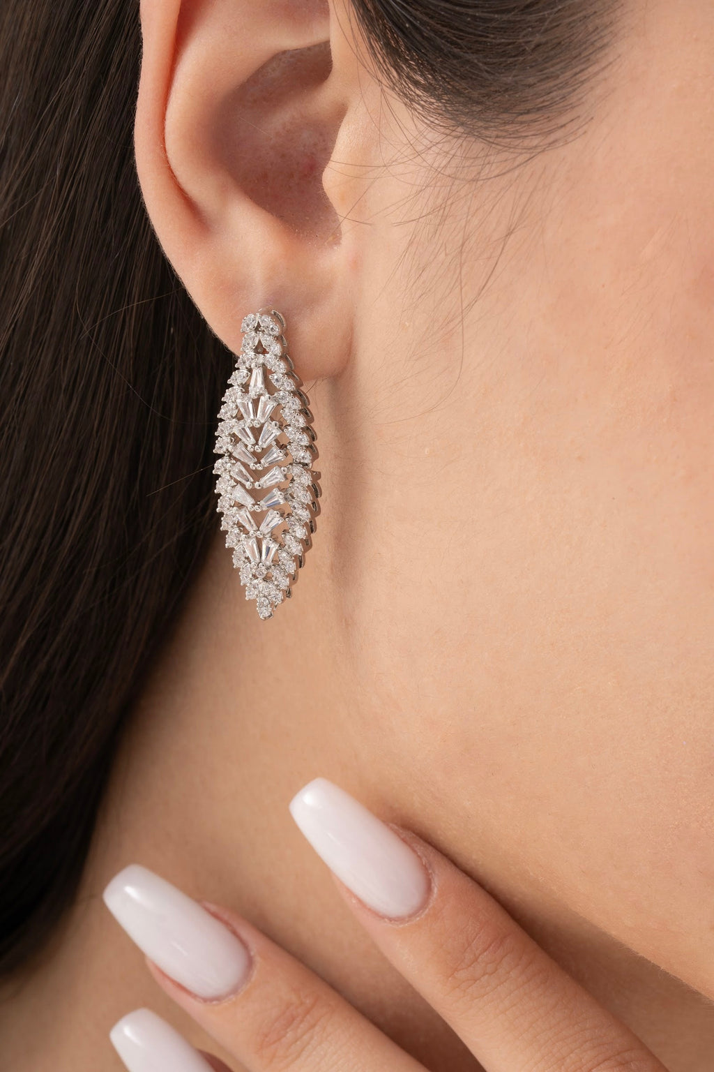 MİREL 7139 Zirkon Taşlı Gelin Seti Fashion Jewelry Set product photo 3