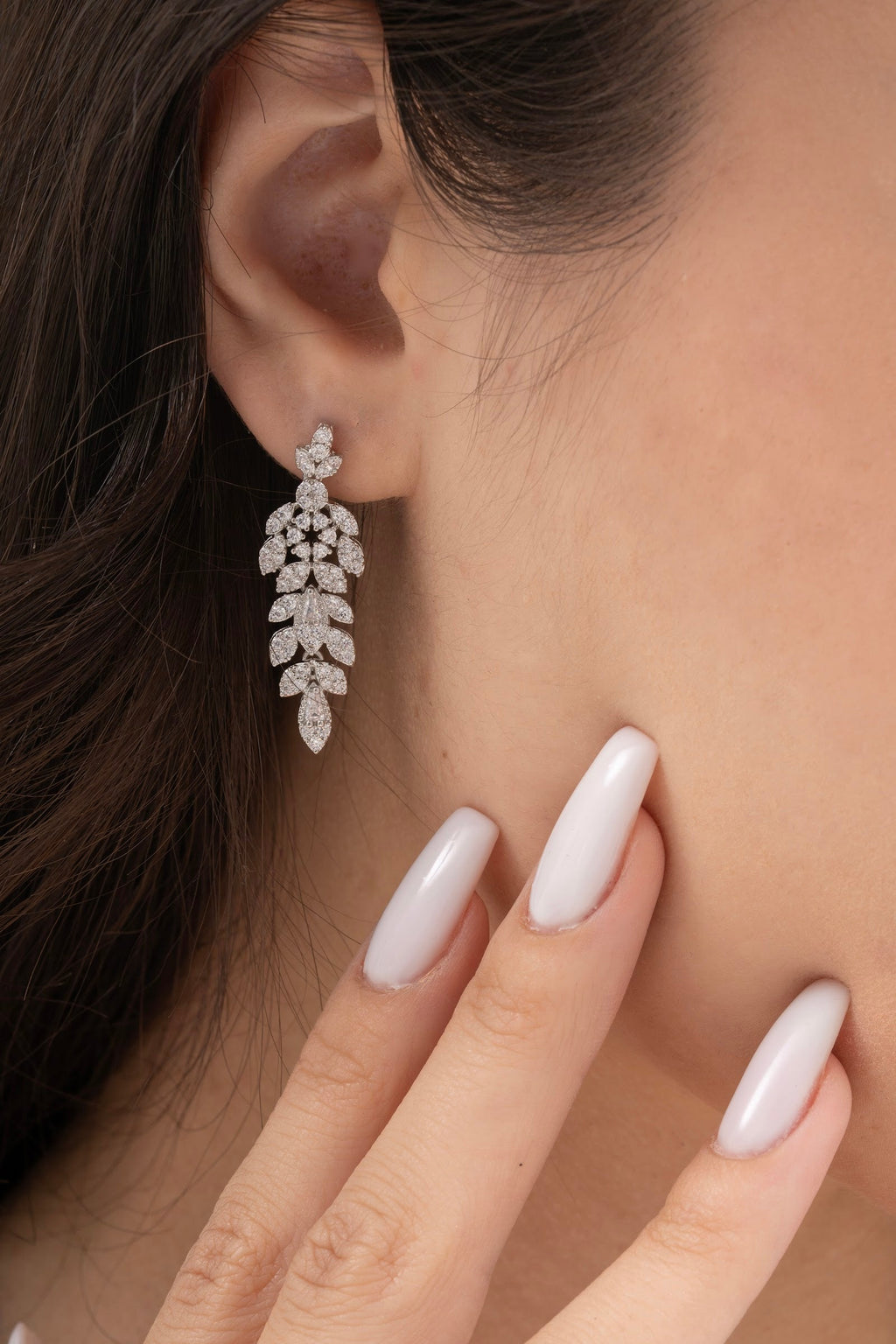 MİREL 7101 Zirkon Taşlı Gelin Seti Fashion Jewelry Set product photo 3