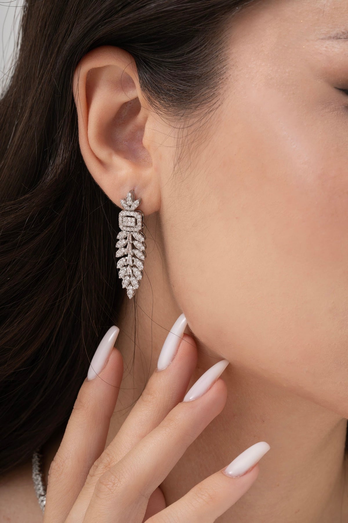MİREL 7007 Zirkon Taşlı Gelin Seti Fashion Jewelry Set product photo 3