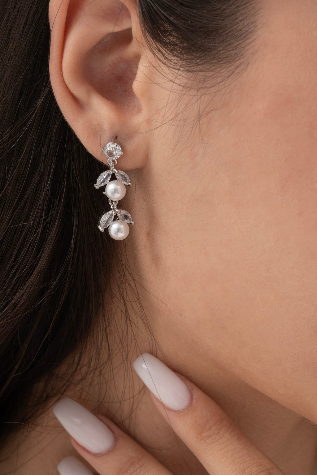 MİREL 7160 Zirkon Taşlı Gelin Seti Fashion Jewelry Set product photo 3