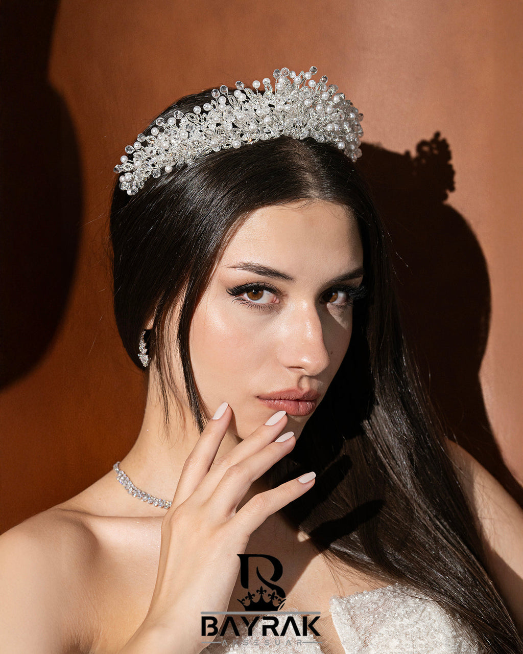 Mira 1160 3D Bridal Headpiece product photo 1