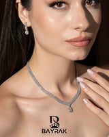 LB 2550 Crystal-Style Fashion Jewelry Set product photo 1