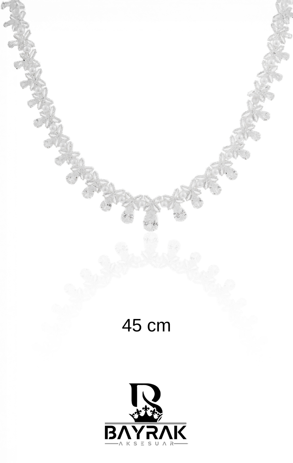 Rosa -436- Crystal-Style Fashion Jewelry Set product photo 3
