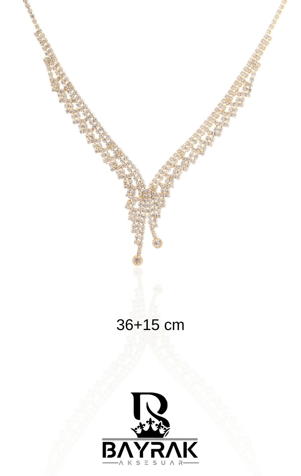Rosa -344- Crystal-Style Fashion Jewelry Set product photo 7