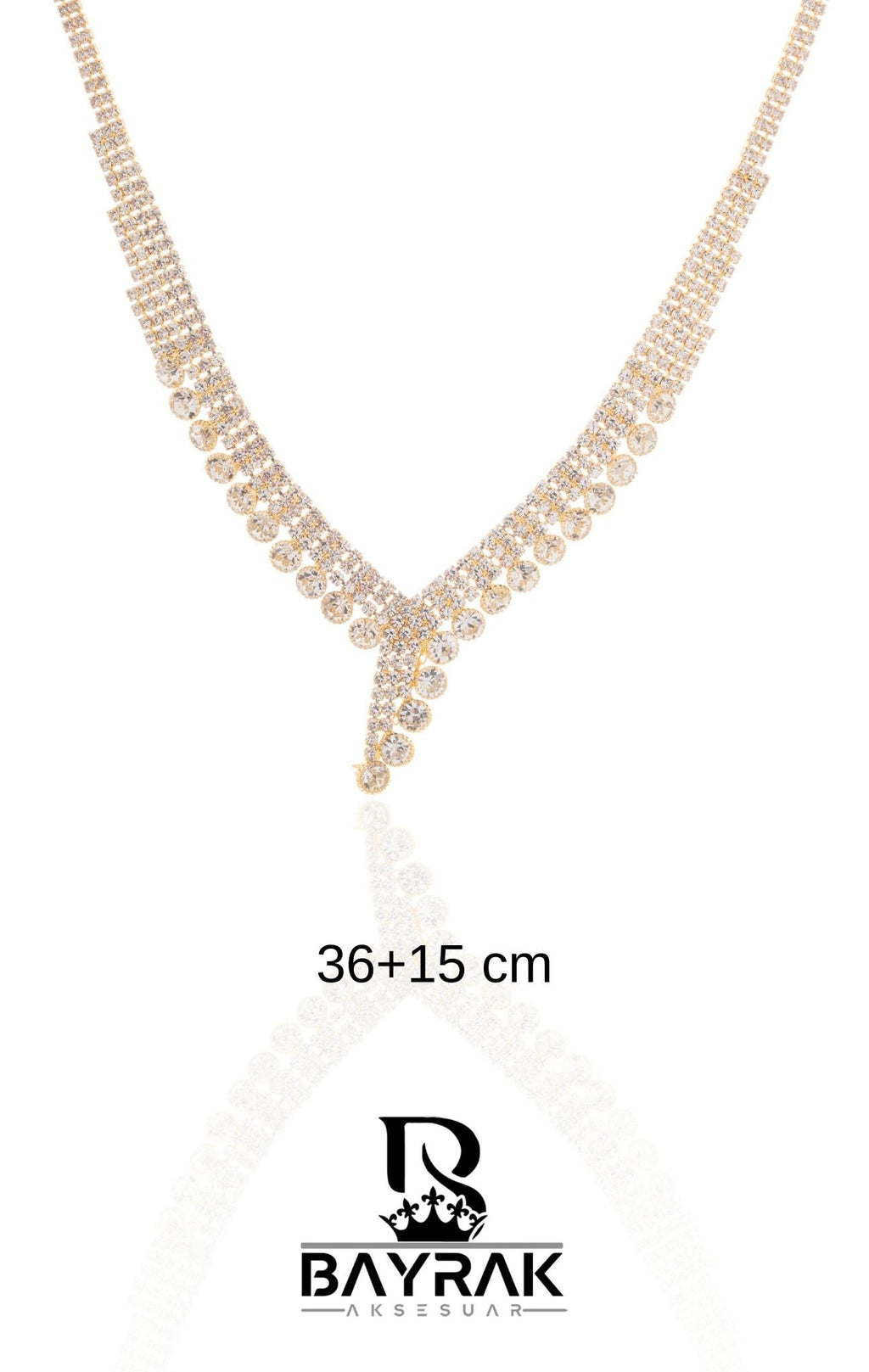Rosa -356- Crystal-Style Fashion Jewelry Set product photo 7