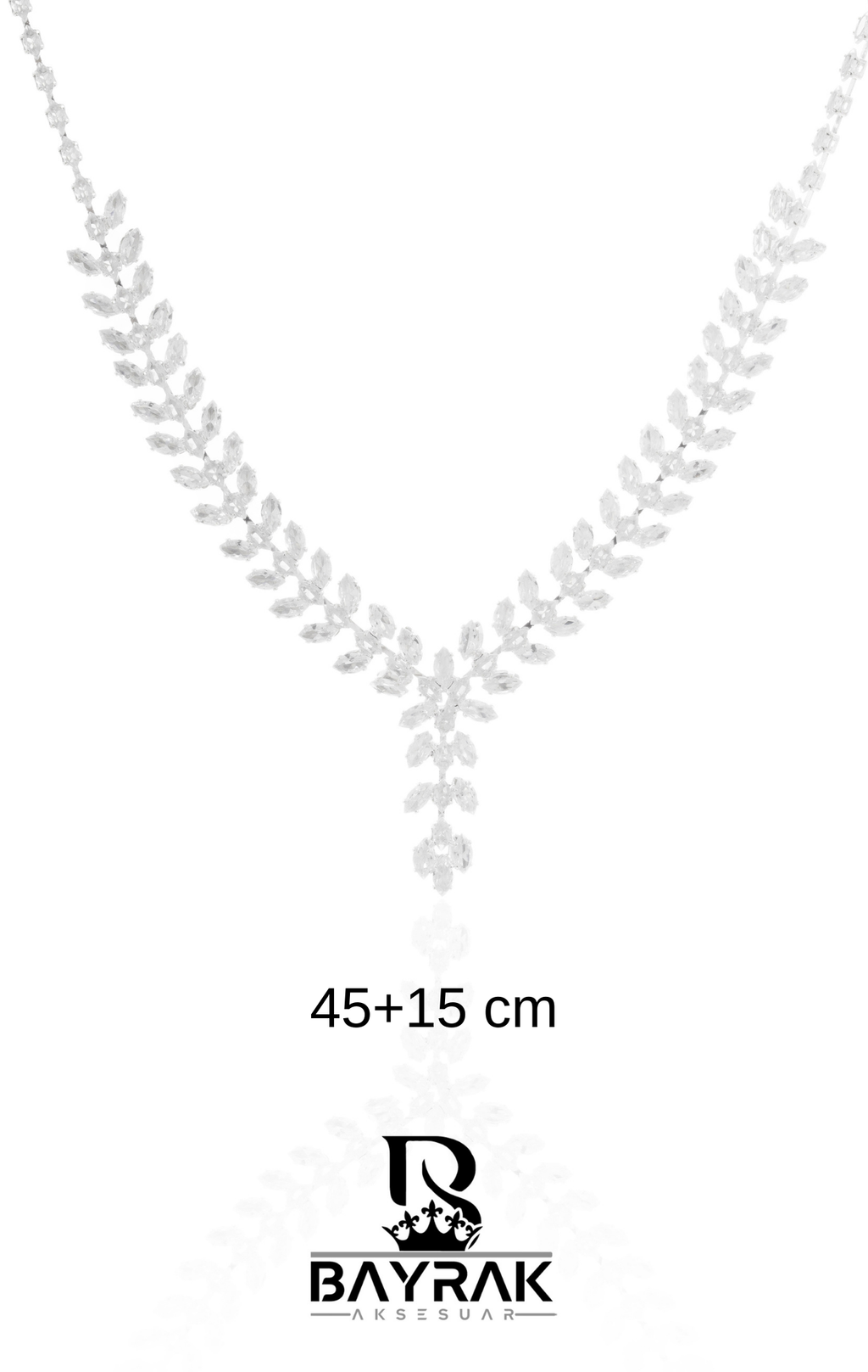 Rosa -366- Crystal-Style Fashion Jewelry Set product photo 3