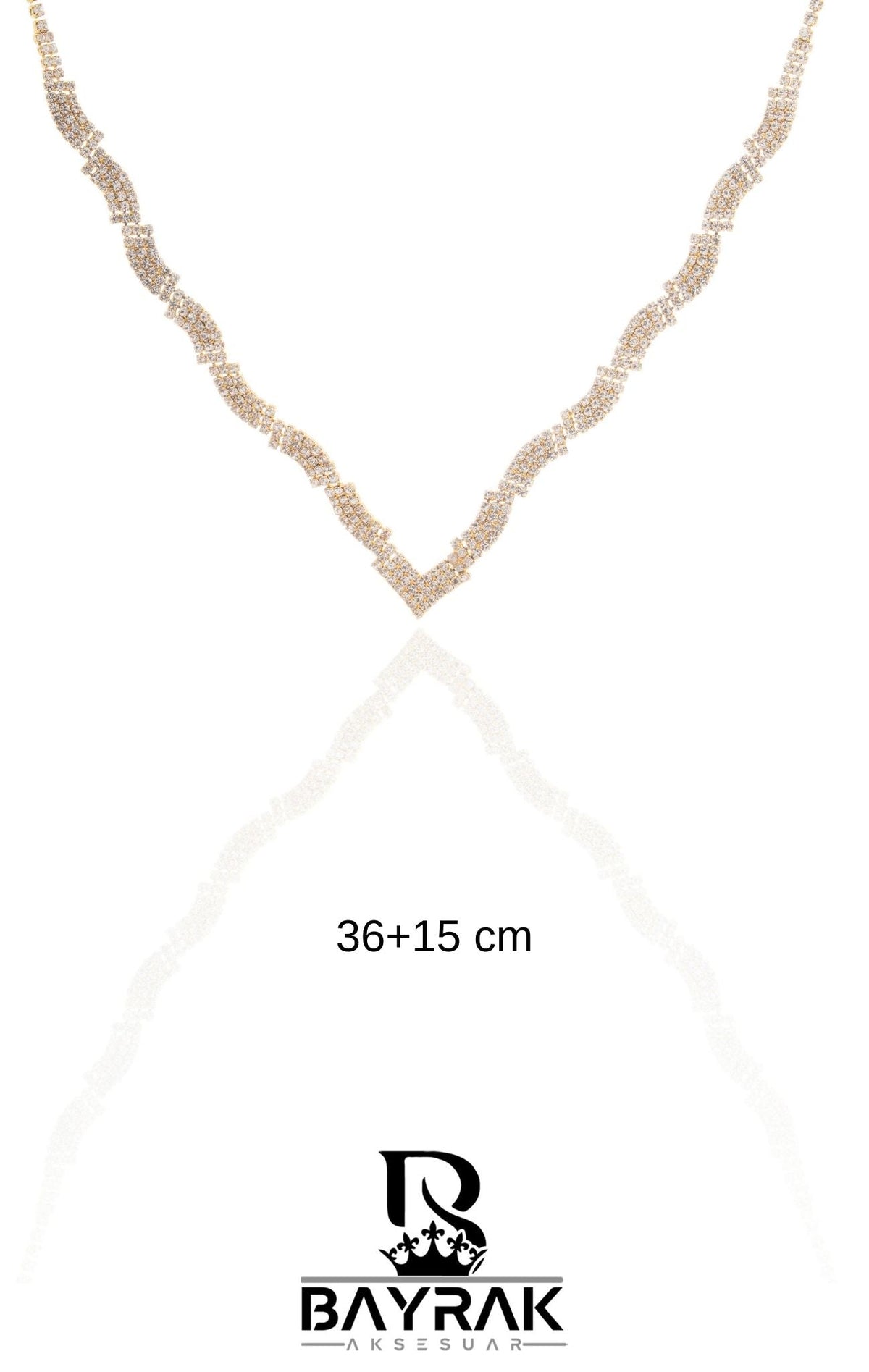 Rosa -346- Crystal-Style Fashion Jewelry Set product photo 3