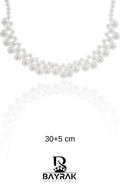 Pearle -140- Kolye Crystal-Style Fashion Necklace product photo 1