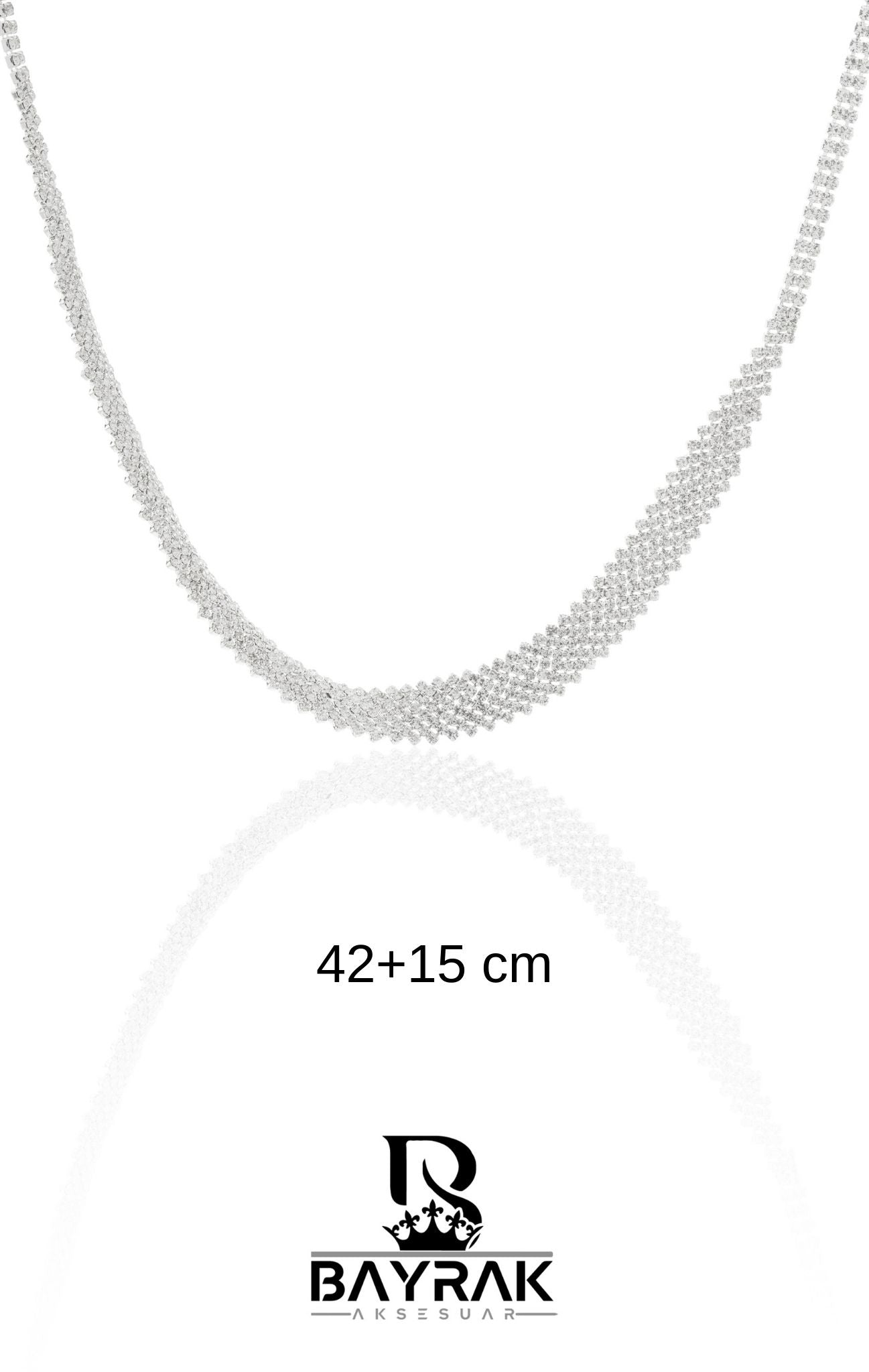 Rosa -374- Crystal-Style Fashion Jewelry Set product photo 3