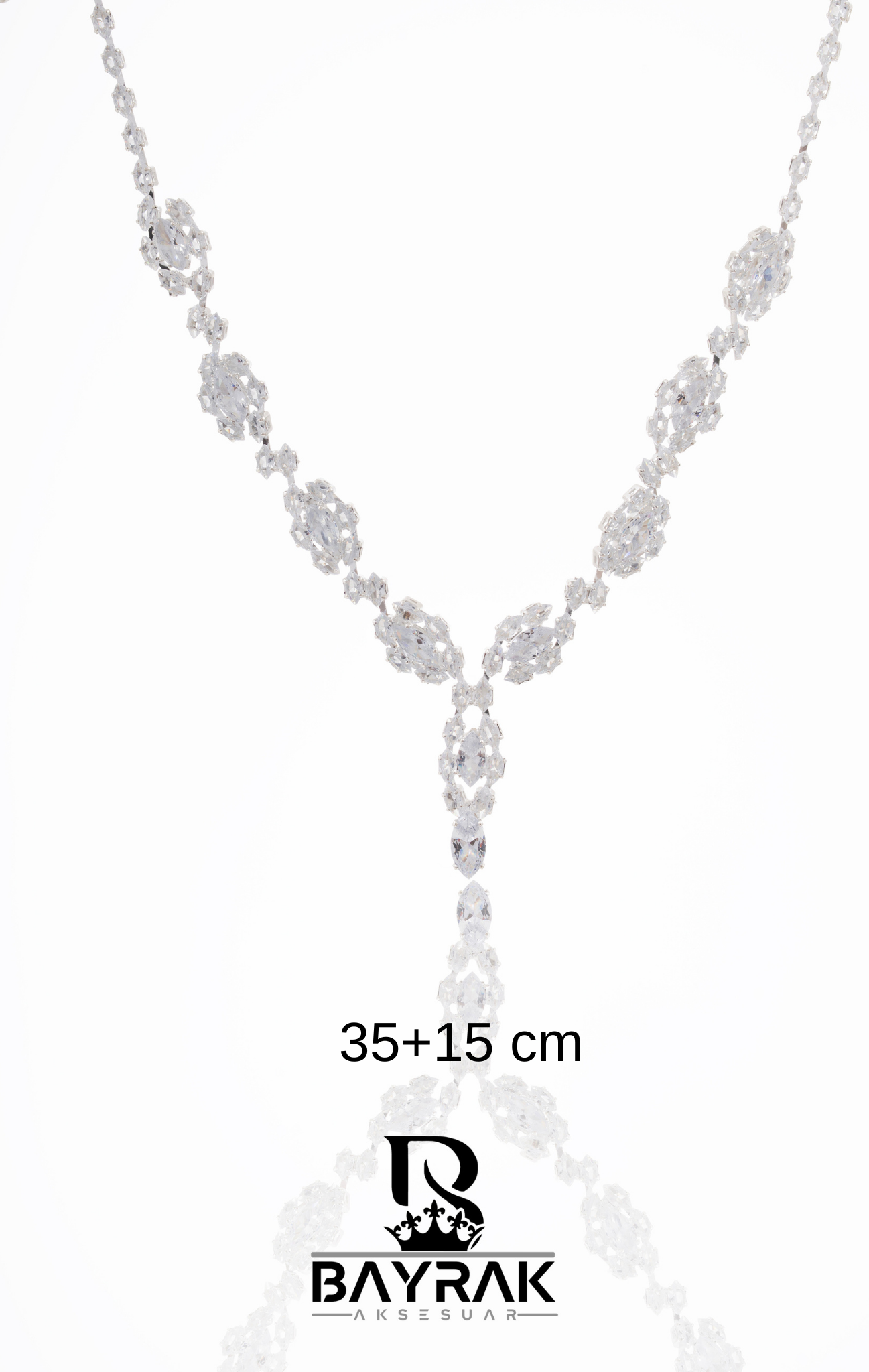 Rosa -432- Crystal-Style Fashion Jewelry Set product photo 3