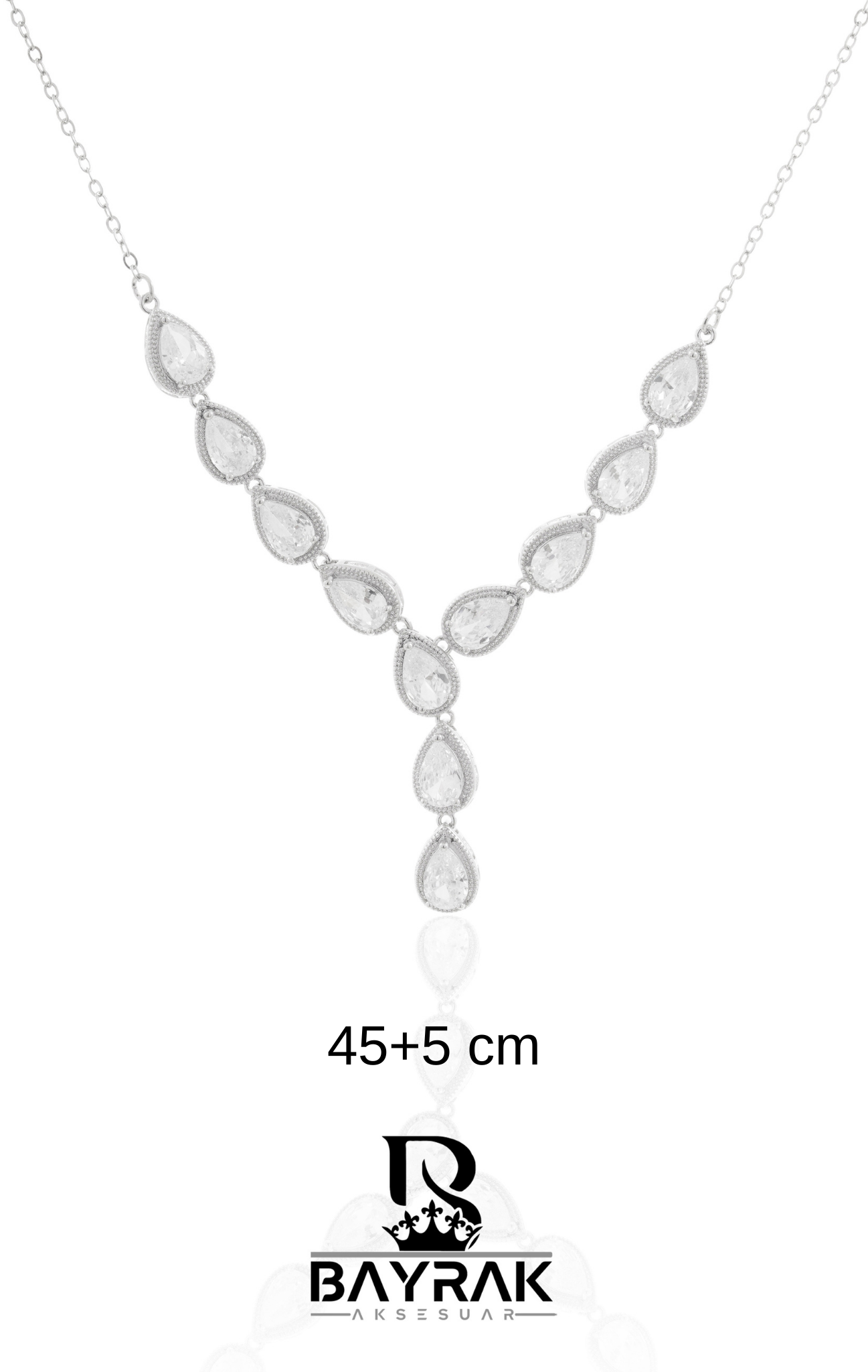 Rosa -368- Crystal-Style Fashion Jewelry Set product photo 4
