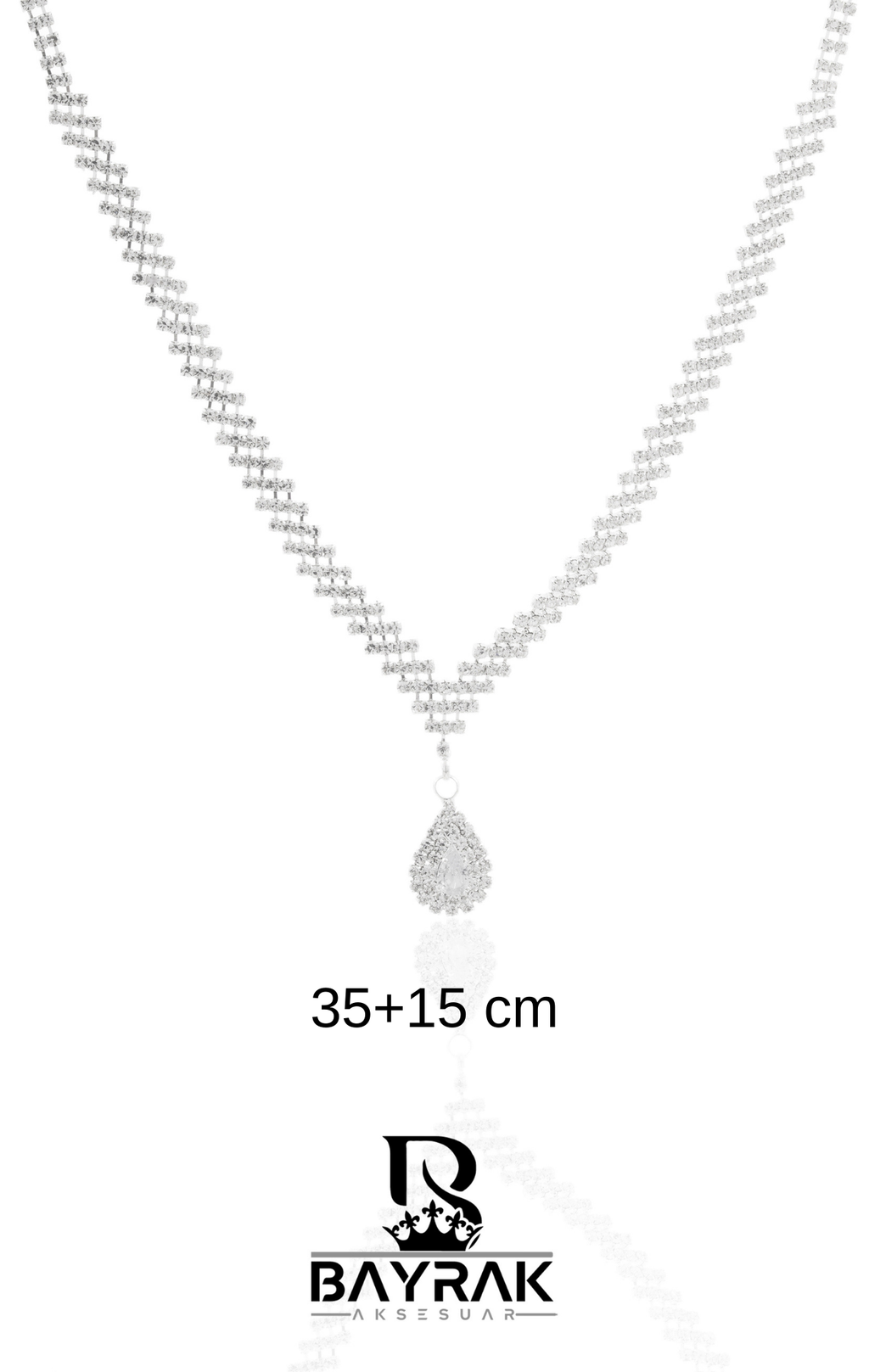 Rosa -342- Crystal-Style Fashion Jewelry Set product photo 3