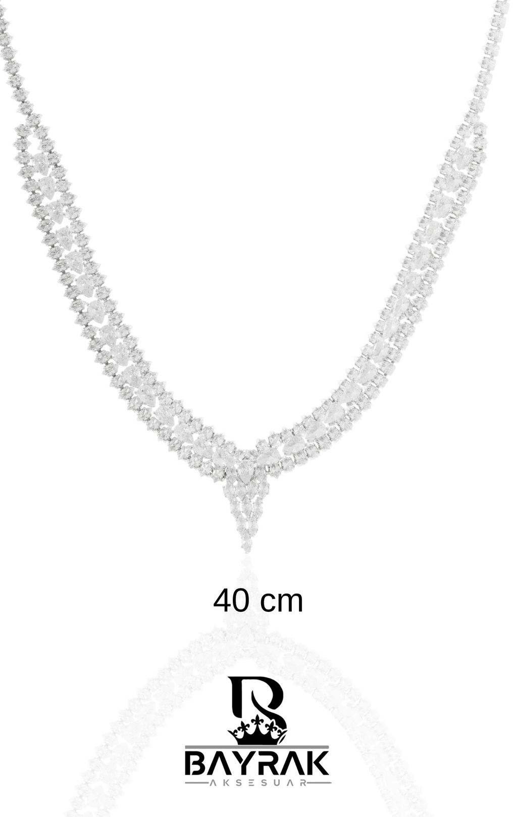 Rosa -358- Crystal-Style Fashion Jewelry Set product photo 2