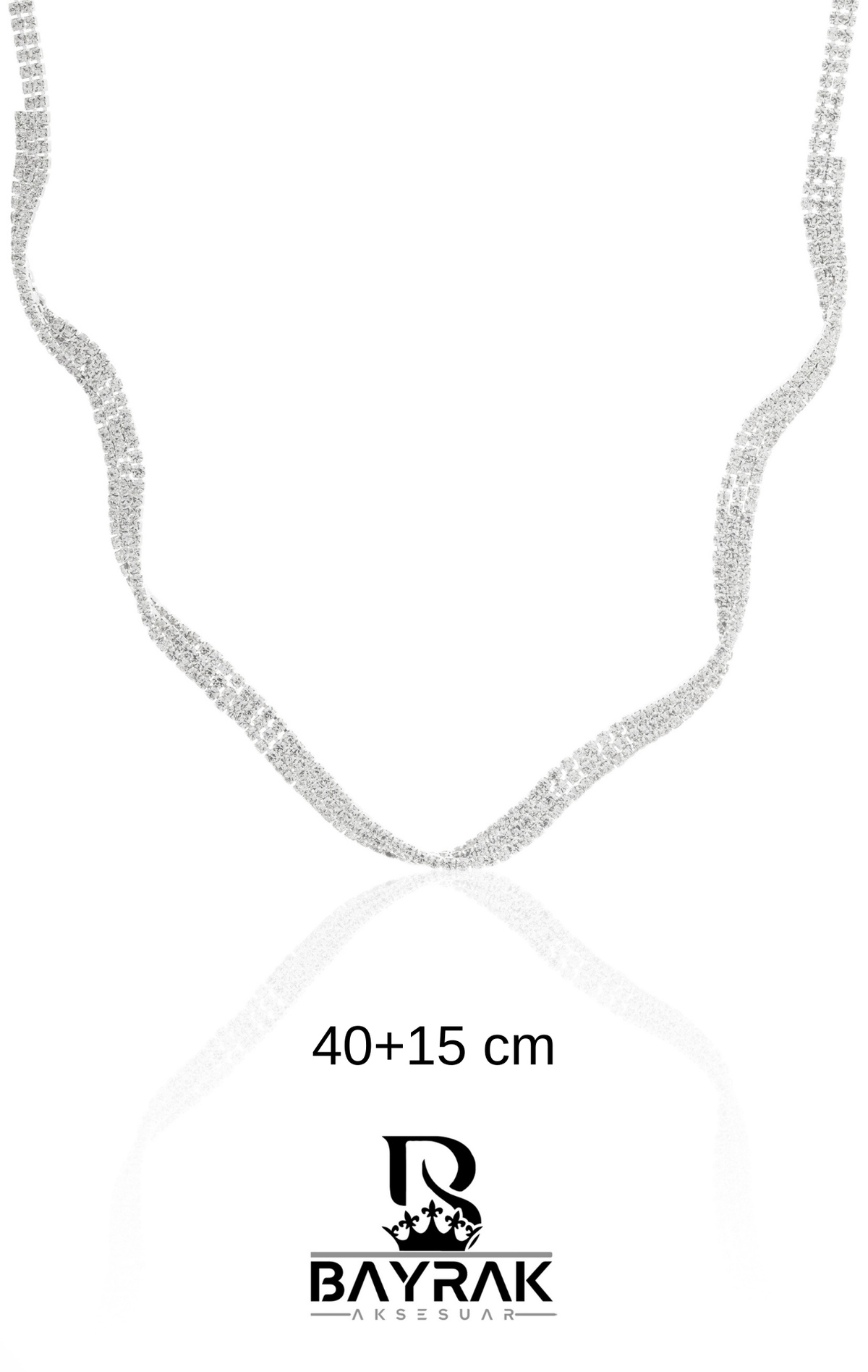 Rosa -376- Crystal-Style Fashion Jewelry Set product photo 3
