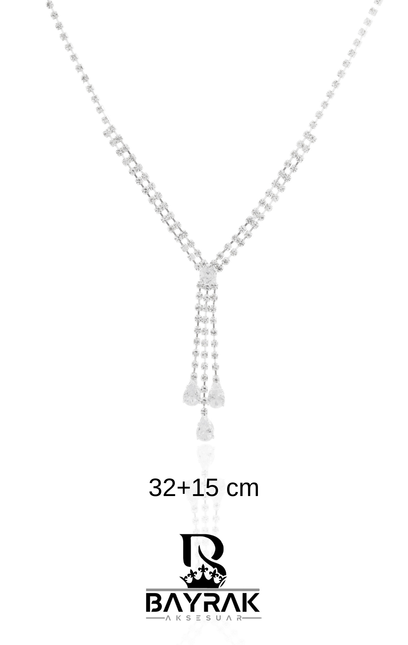 Rosa -418- Crystal-Style Fashion Jewelry Set product photo 3