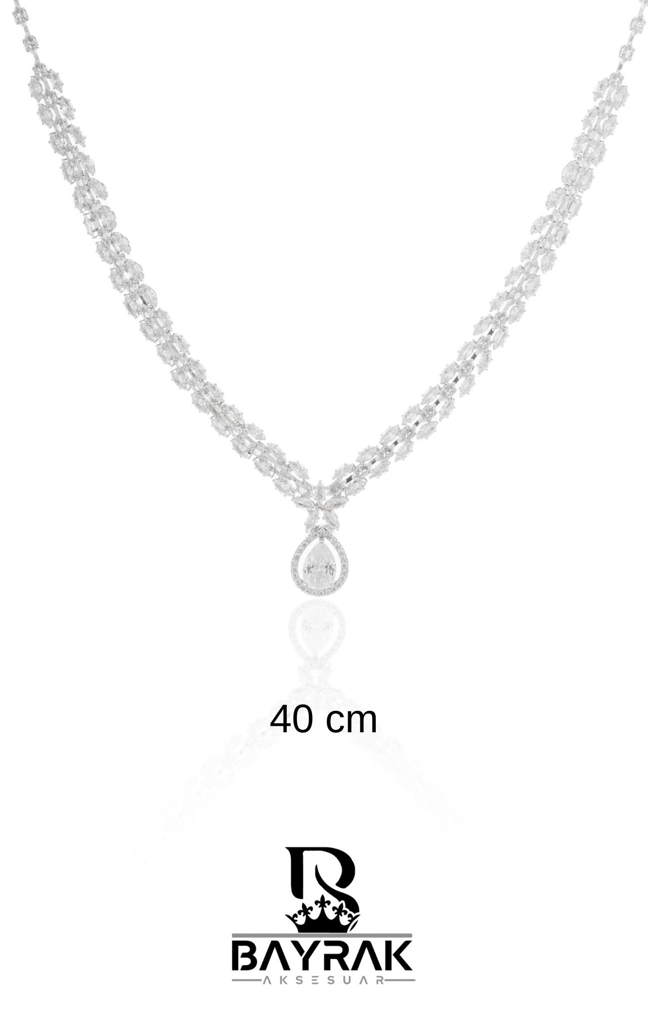 Rosa -430- Crystal-Style Fashion Jewelry Set product photo 3