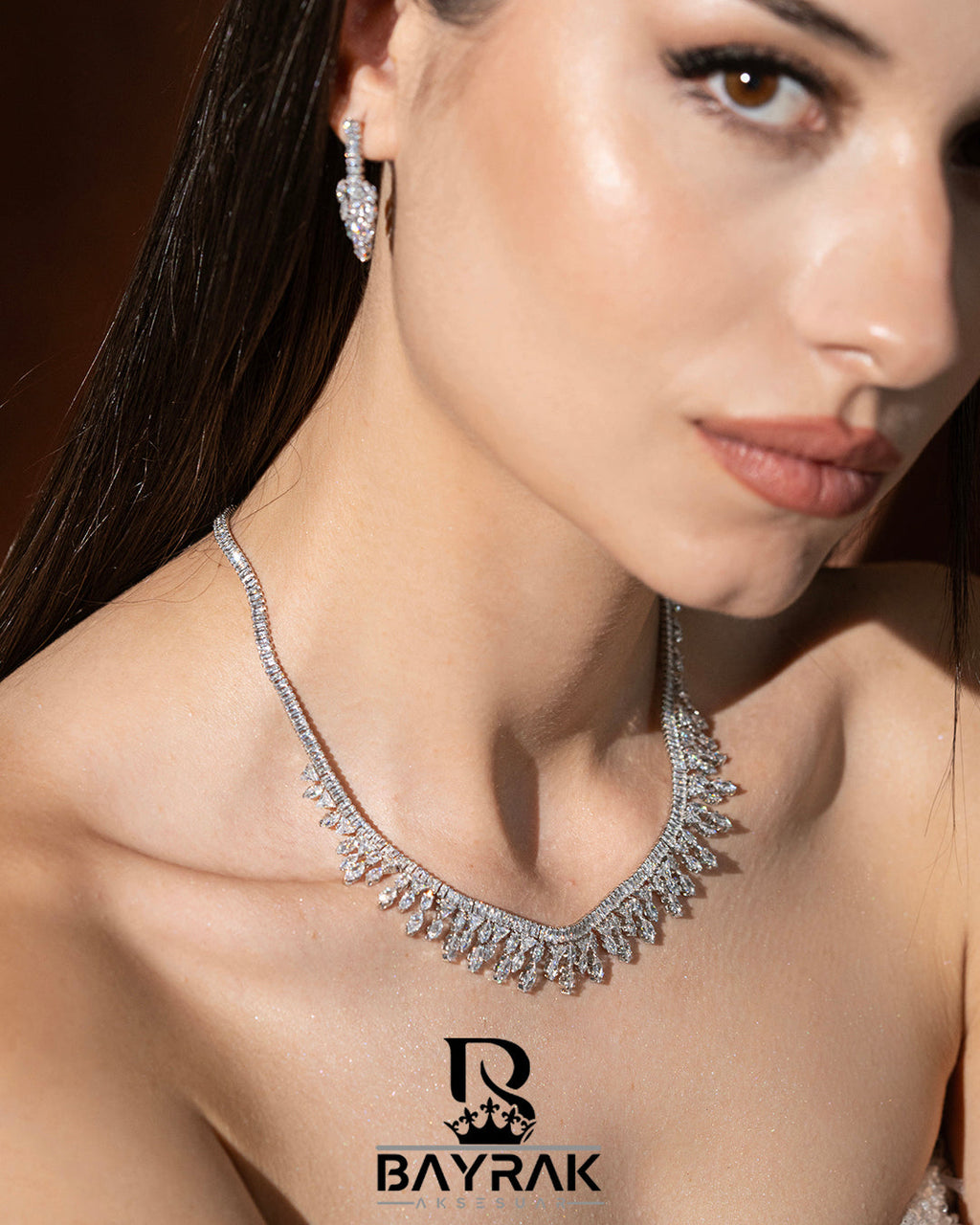LB 2503 Crystal-Style Fashion Jewelry Set product photo 2