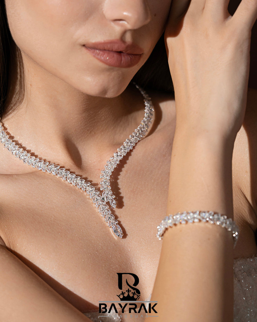 LB 2515 Crystal-Style Fashion Jewelry Set product photo 2