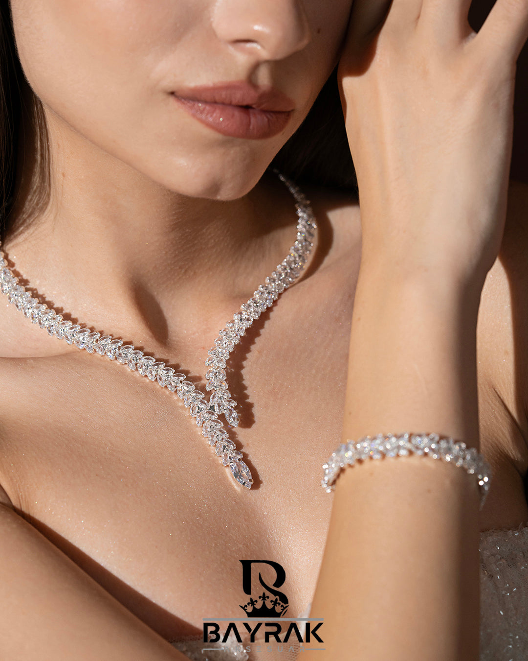 LB 2515 Crystal-Style Fashion Jewelry Set product photo 2