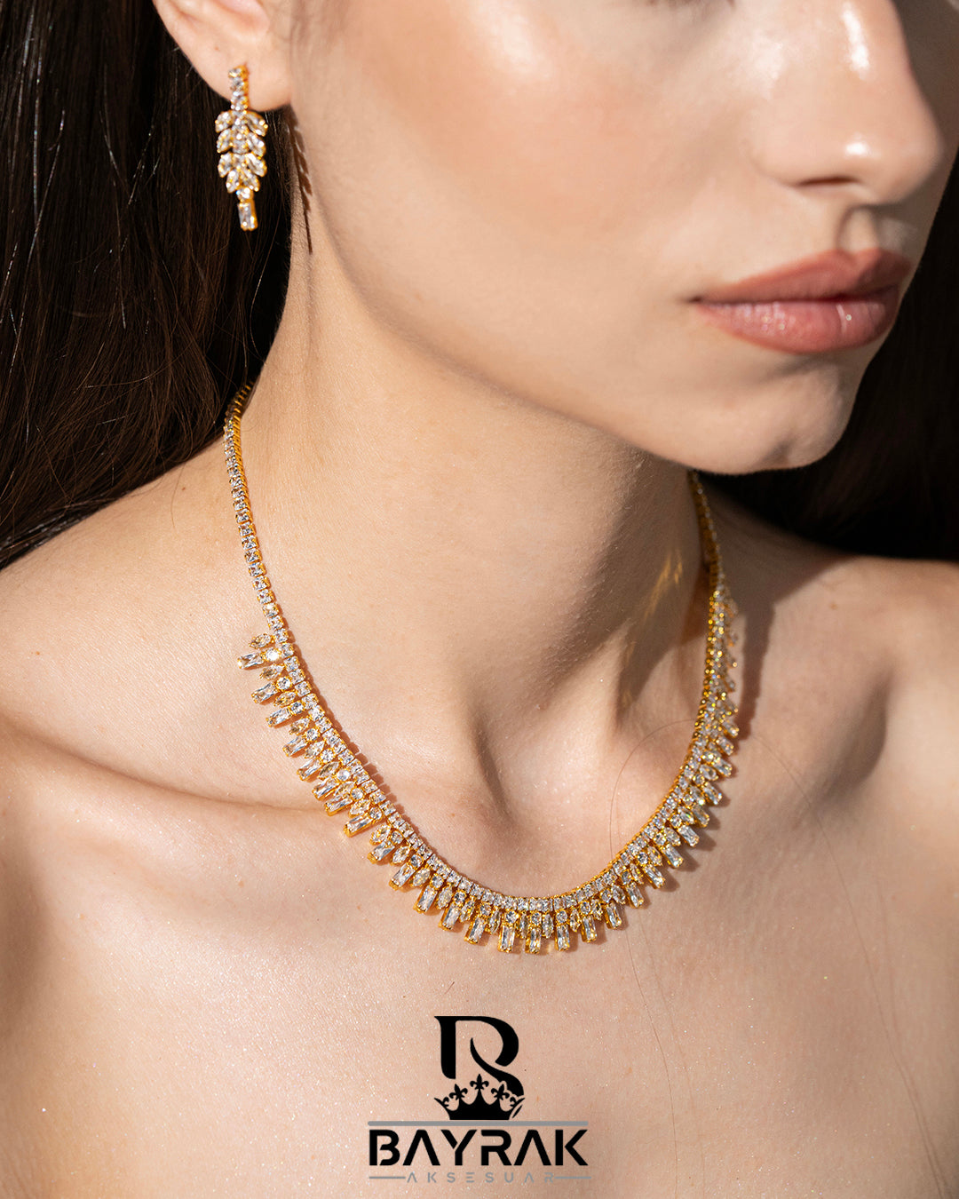 LB 2503 Crystal-Style Fashion Jewelry Set product photo 1