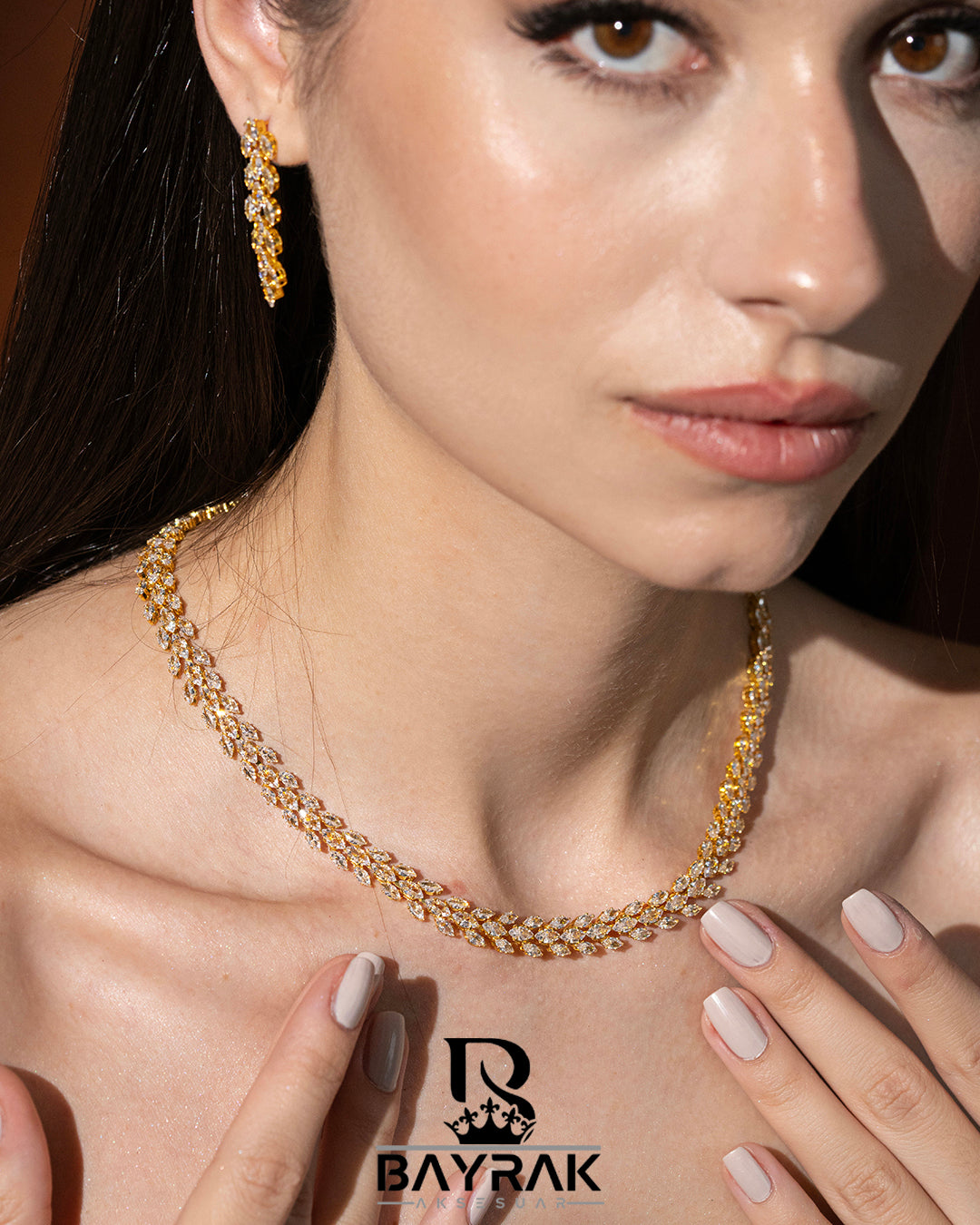 LB 2530 Crystal-Style Fashion Jewelry Set product photo 2