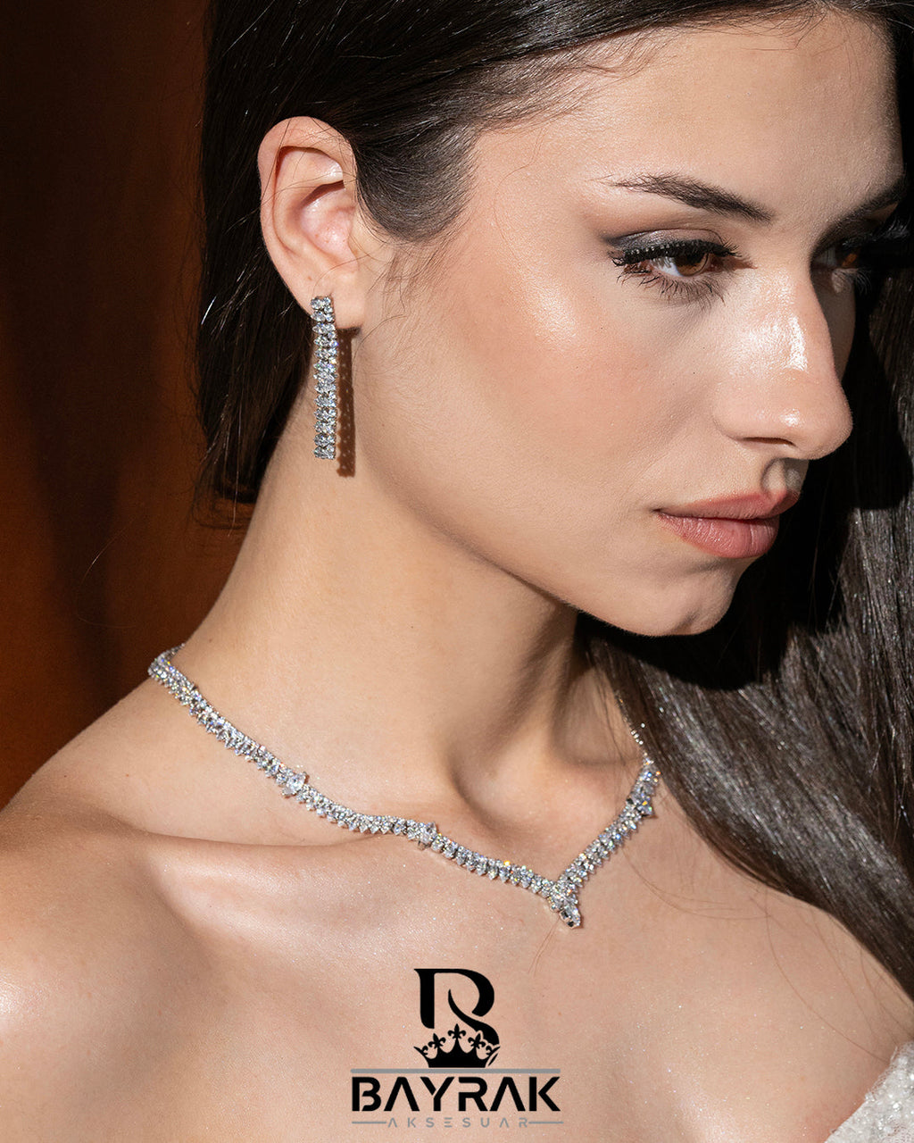 LB 2512 Crystal-Style Fashion Jewelry Set product photo 1