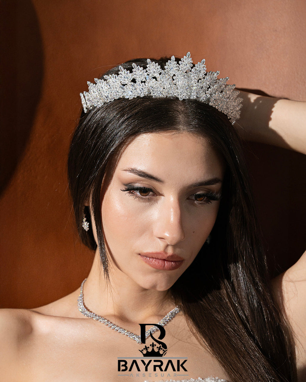 Elaris 580 3D Crystal-Style Bridal Headpiece product photo 2