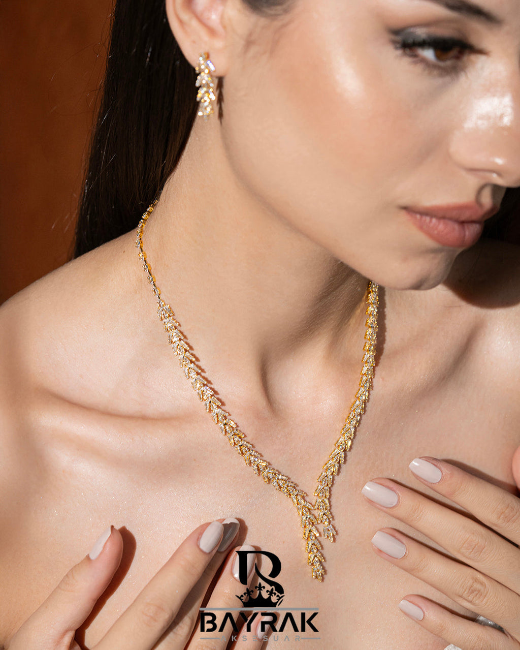 LB 2505 Crystal-Style Fashion Jewelry Set product photo 7