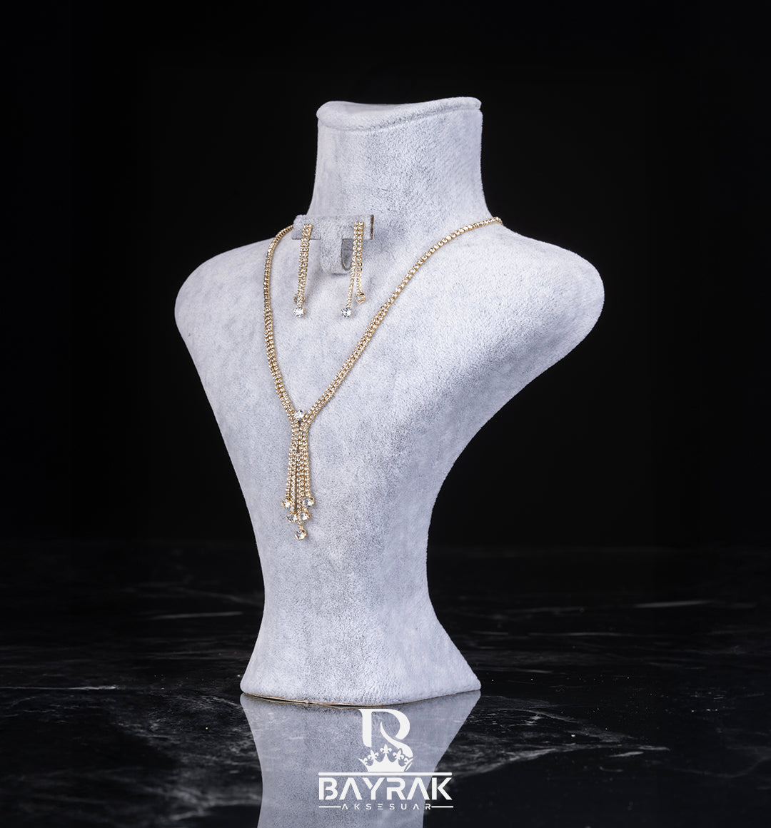 Ilaria 207 Crystal-Style Fashion Jewelry Set product photo 1