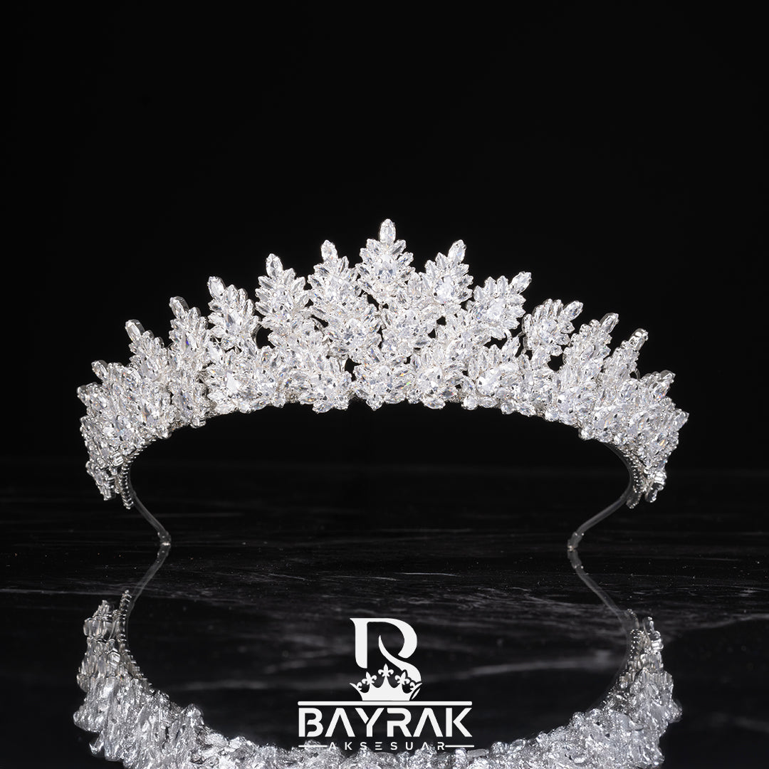 Elaris 580 3D Crystal-Style Bridal Headpiece product photo 3