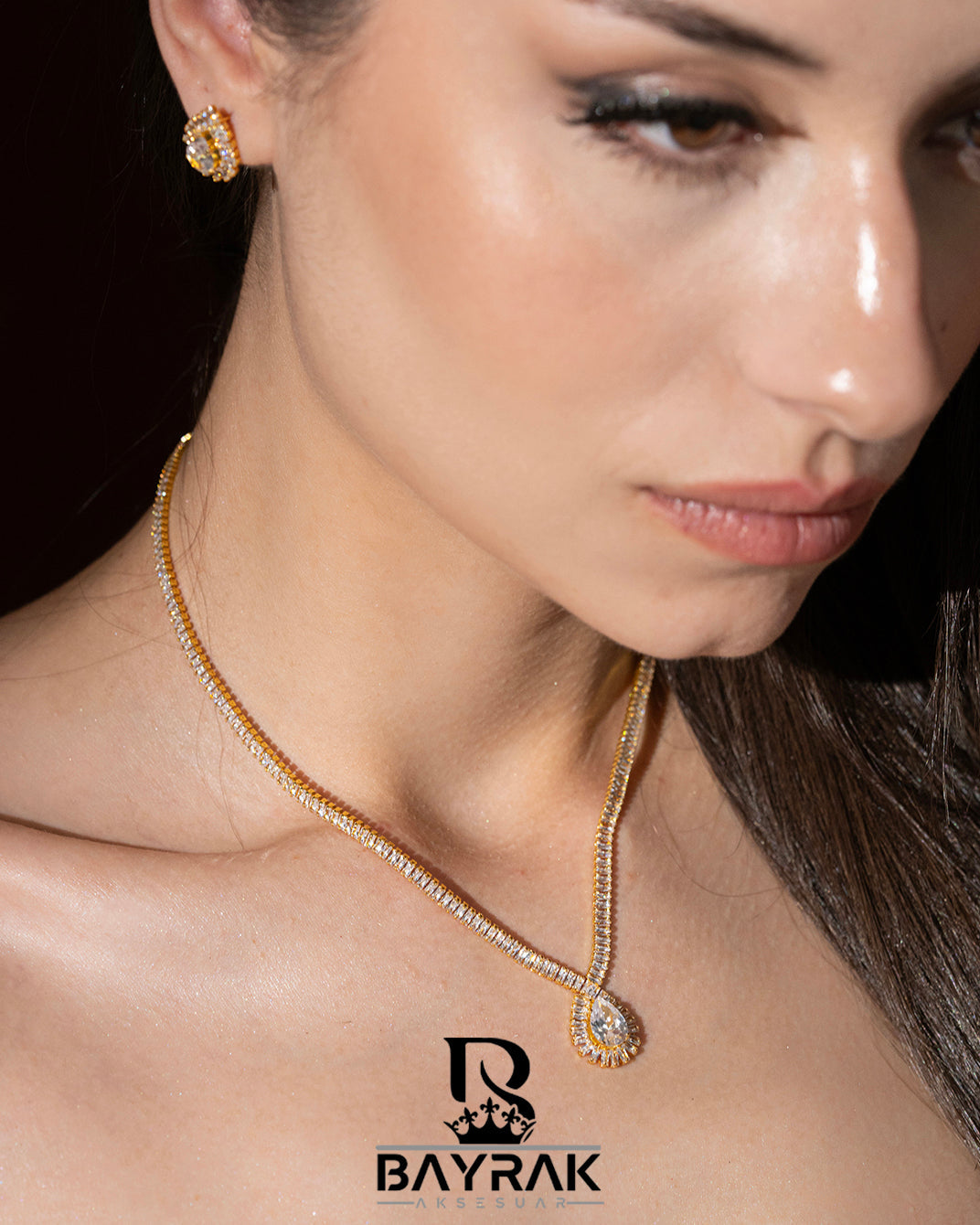 LB 2511 Crystal-Style Fashion Jewelry Set product photo 1